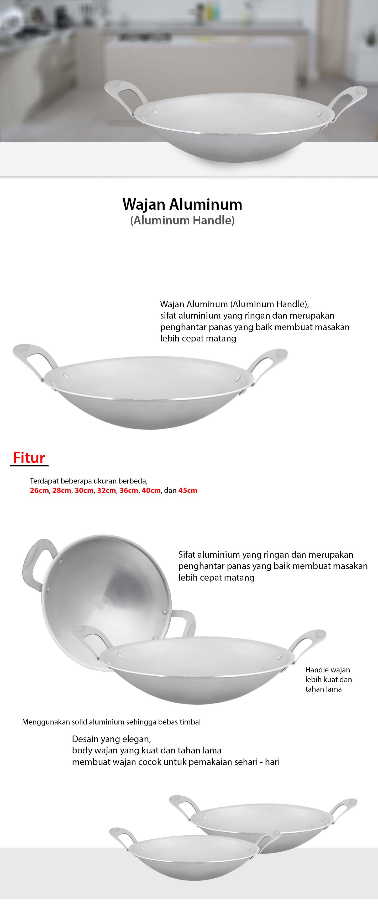 Wajan Aluminum
